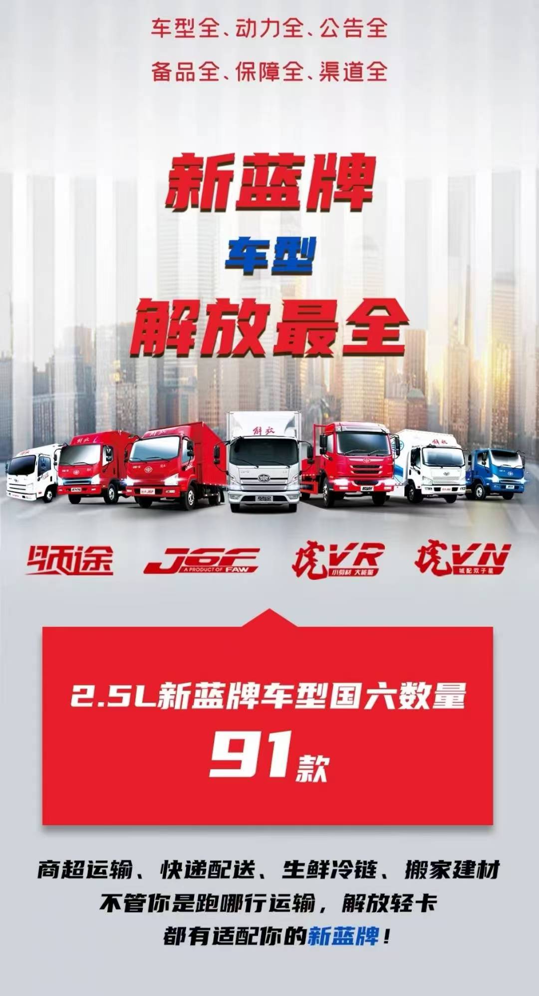 2025六米八高栏货车深度选型指南：如何匹配你的中长途运输需求？