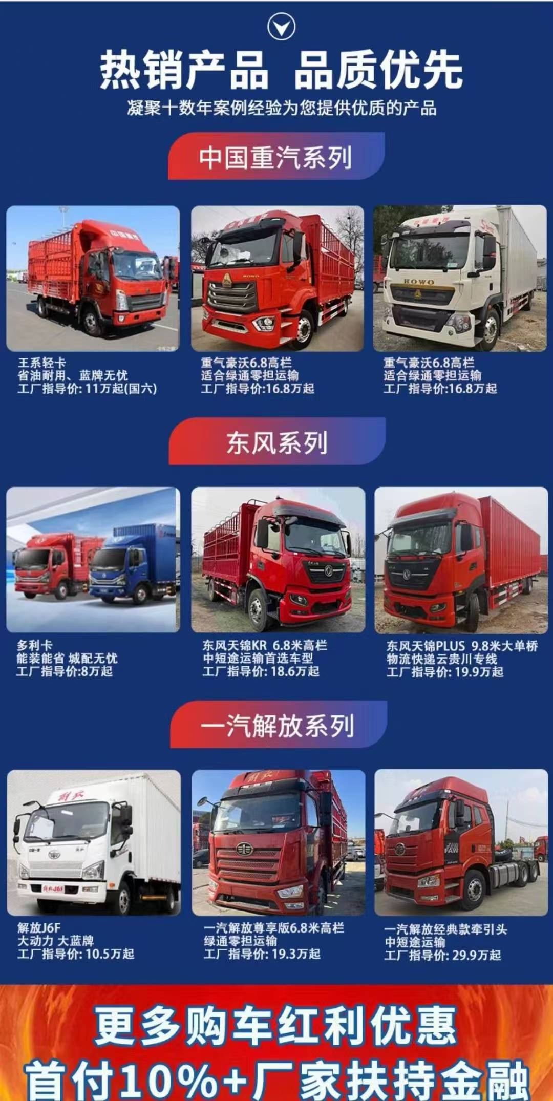 2025年4米2高栏货车十大品牌推荐：重载/城配/长途场景最优解