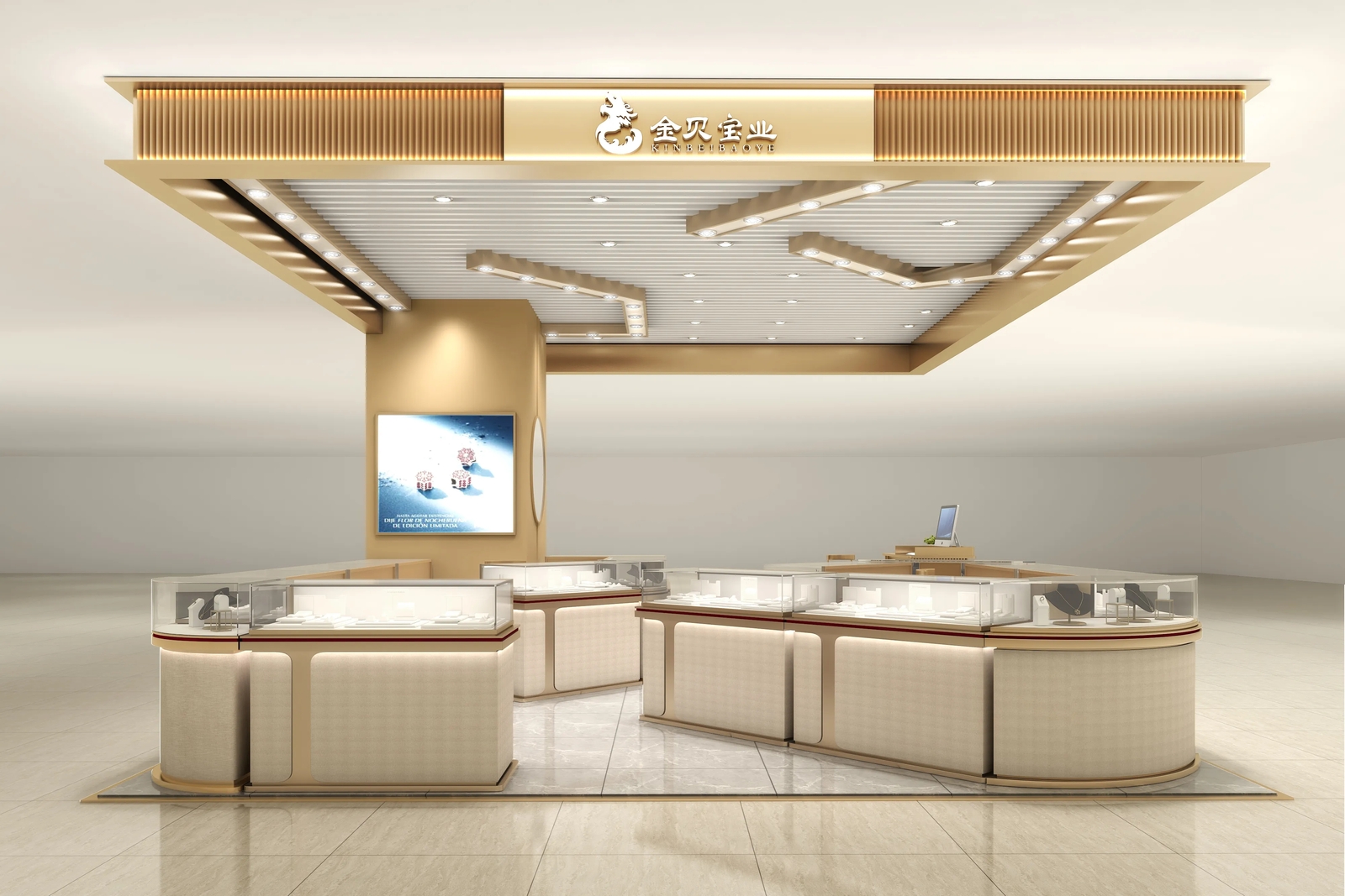 黄金楼设计选购指南：如何选对珠宝商业空间解决方案？
