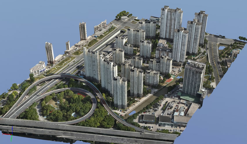 智慧城市倾斜摄影