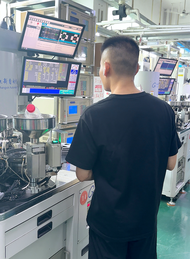 工厂生产整流桥图