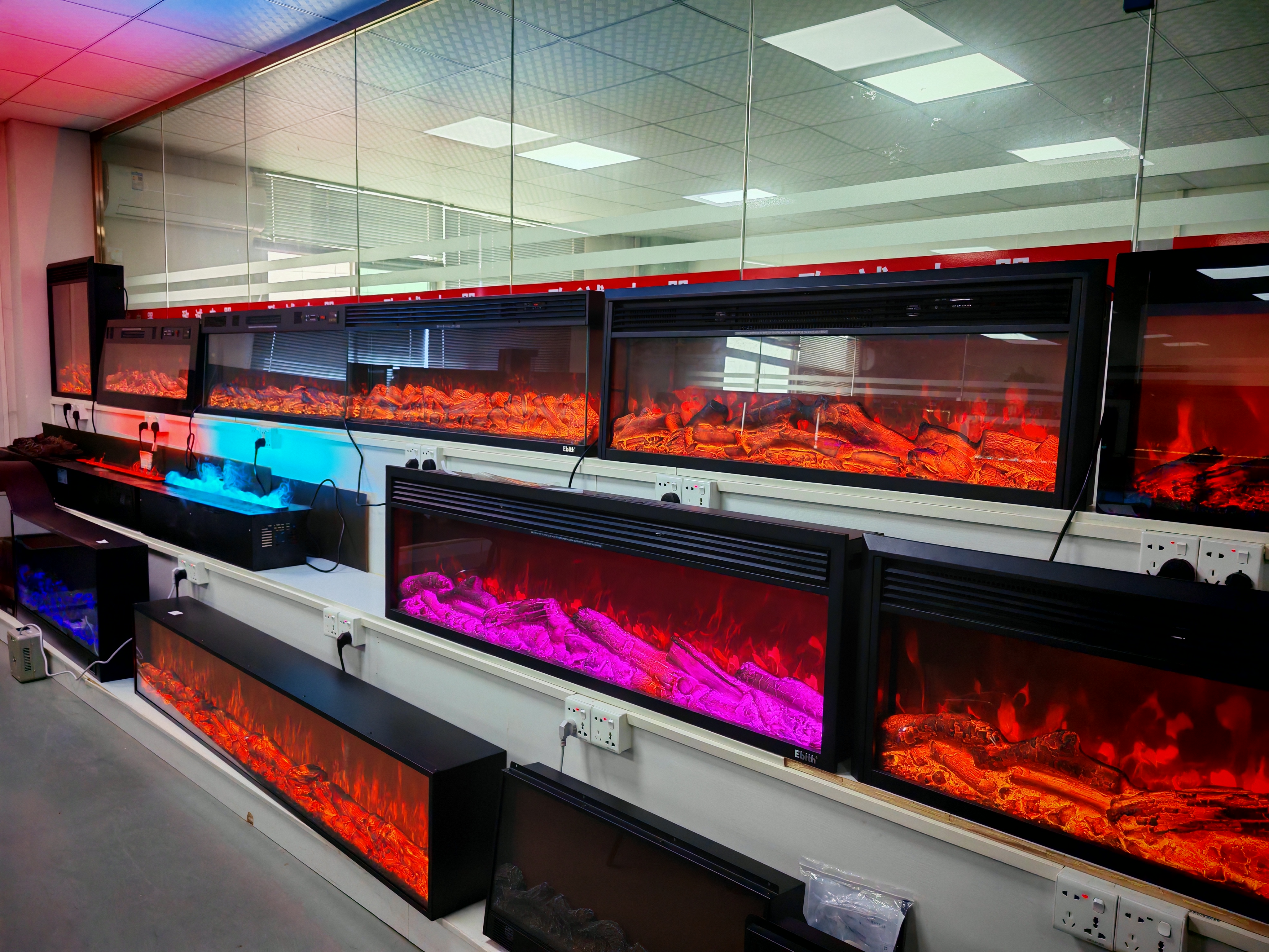 如意佳仿真壁炉展厅3