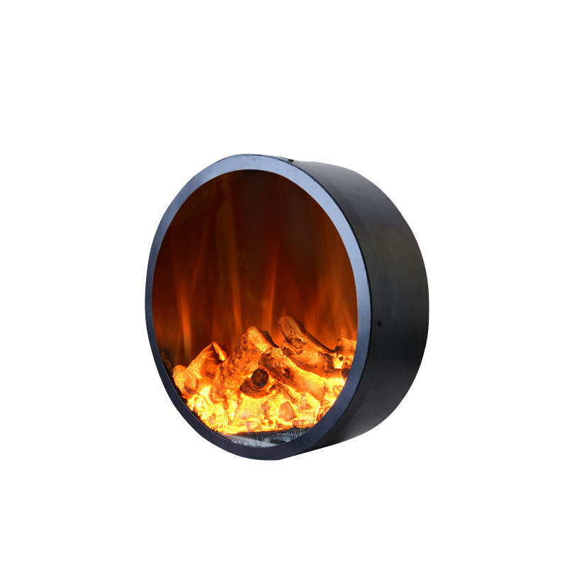圆形仿真壁炉2