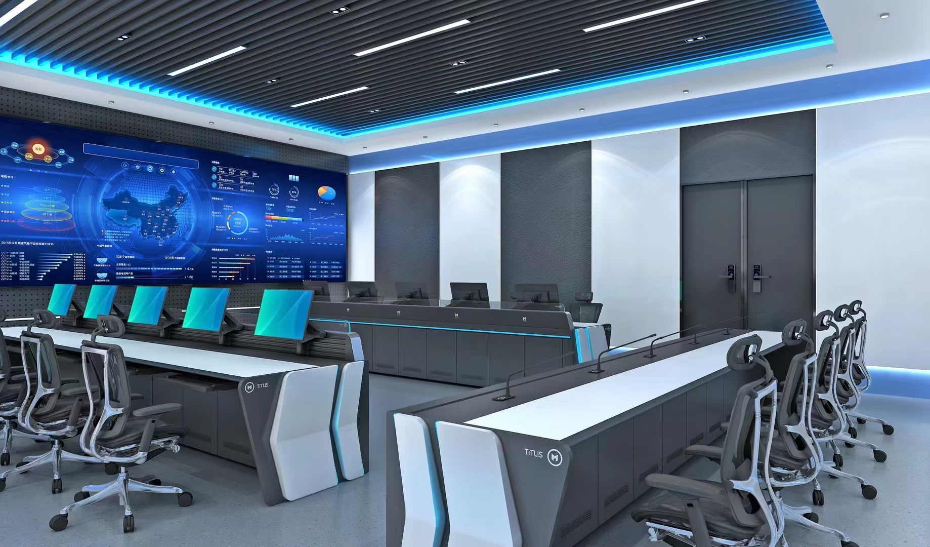 监控数据展示LED显示屏定制