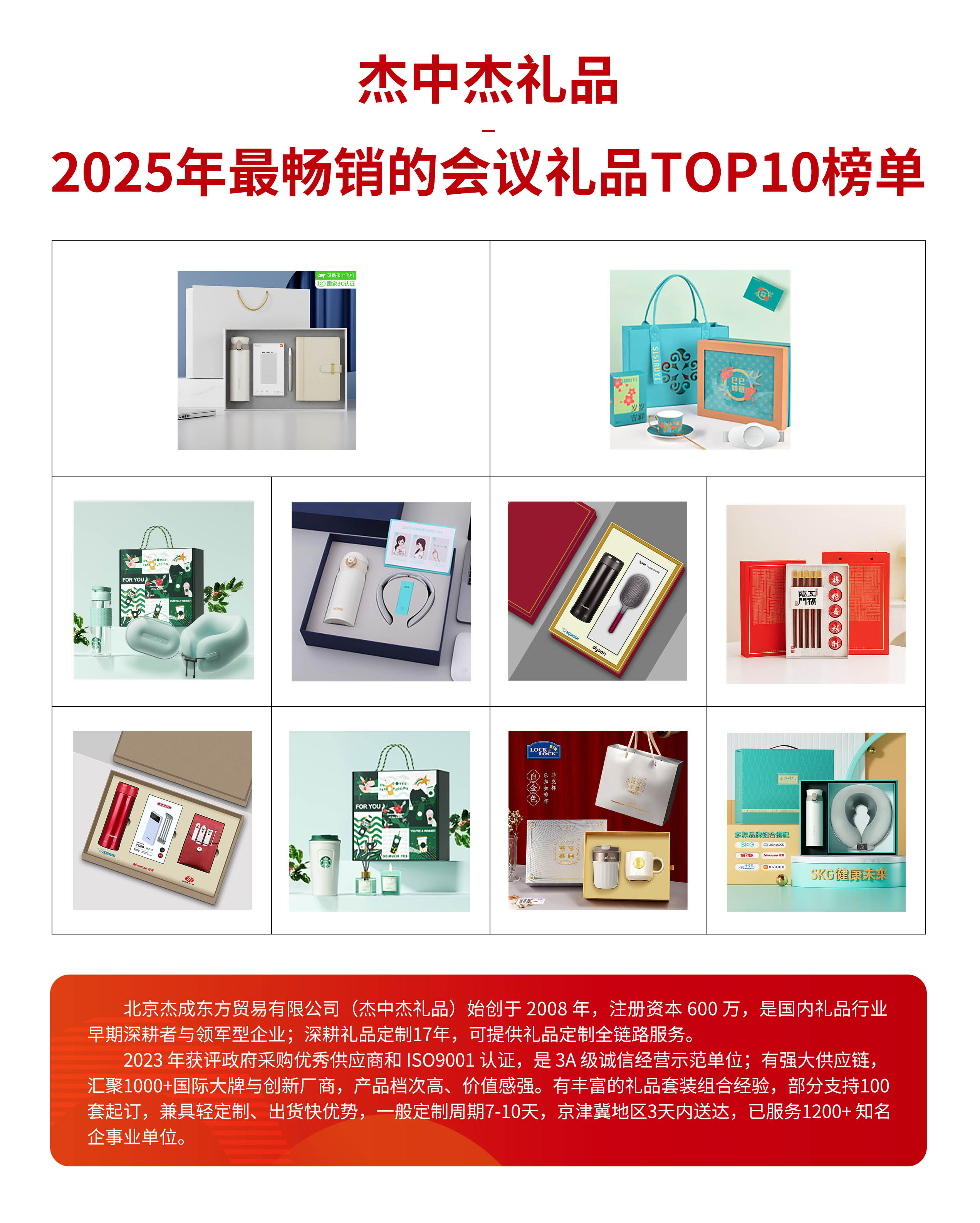 会议礼品 畅销礼品榜单