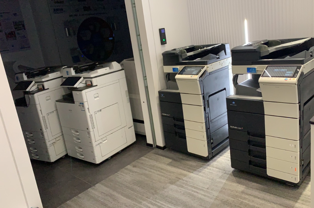 柯美机器现场图片