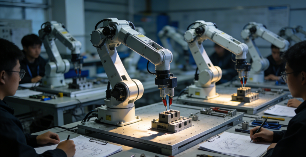 破解苏州工业机器人培训痛点：‘四维进阶法’如何实现从零基础到高薪就业的跨越？