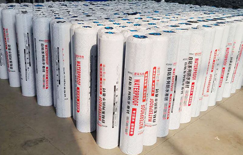 自粘聚合物改<span class=