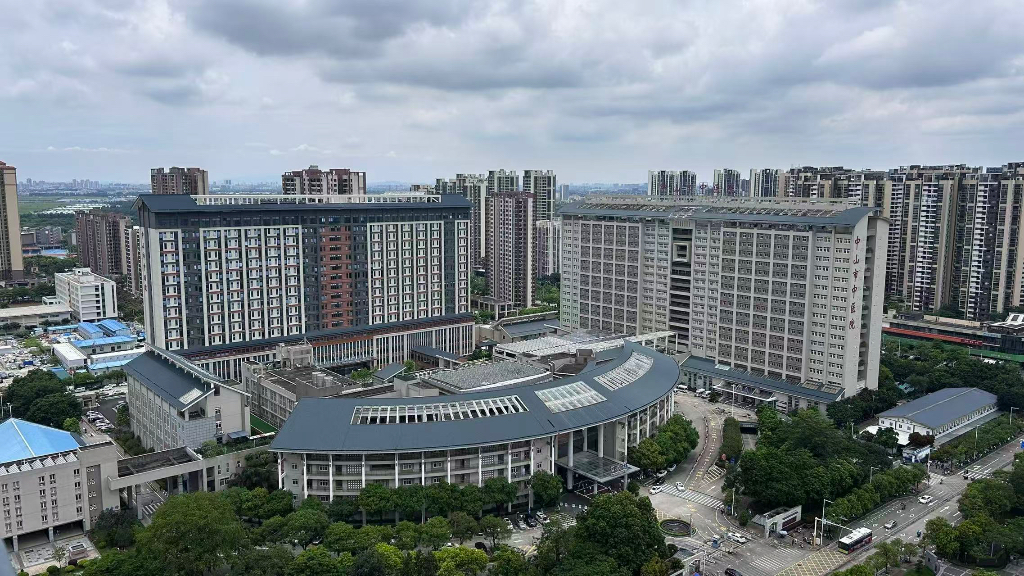 中山中医院航拍图