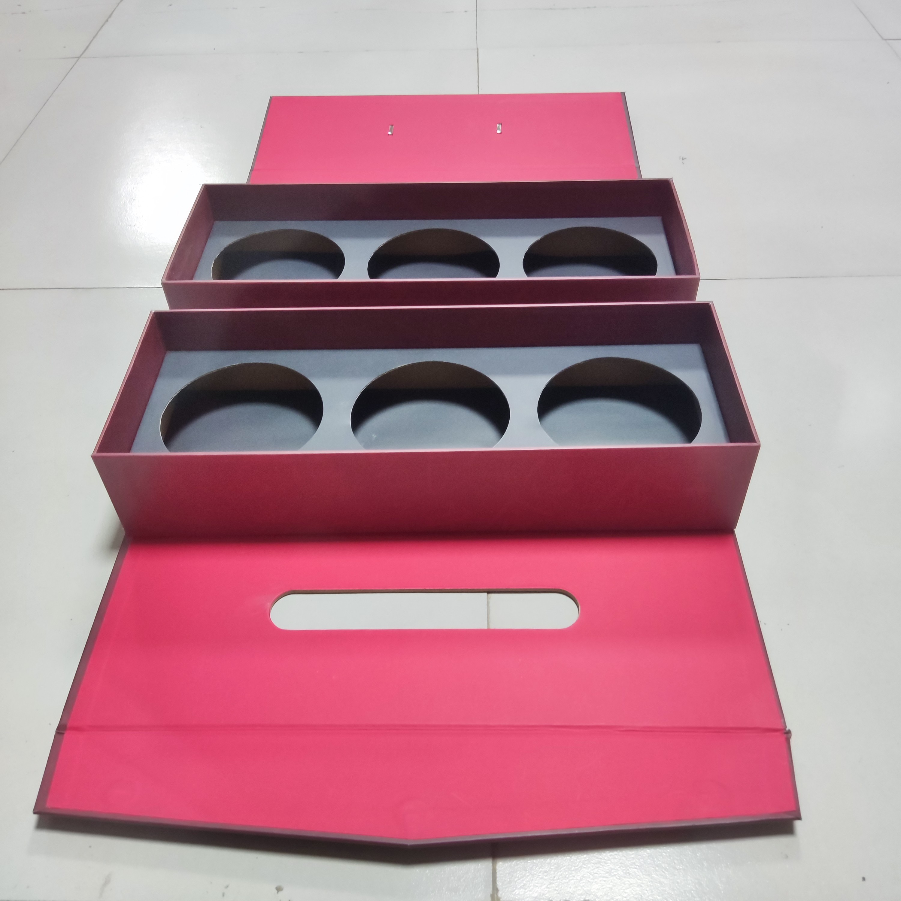 蒸碗包装盒双层