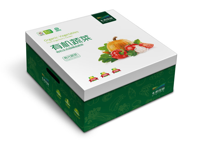 蔬菜包装盒天地盖
